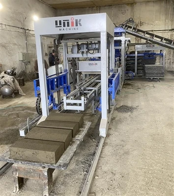 Rose800 beton blok mashinasi Rossiyaning Uzoq Sharqida rasmiy ishlab chiqaris...